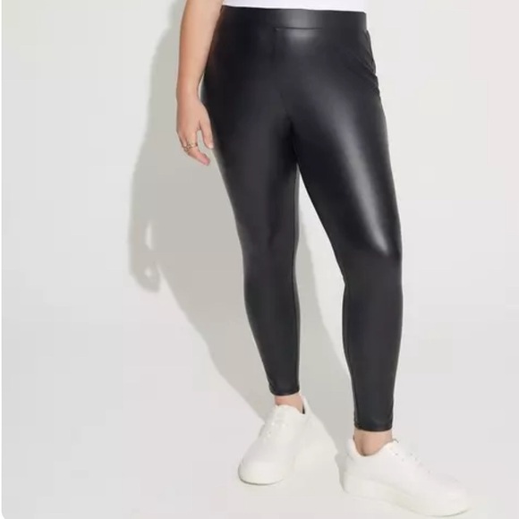 Torrid Faux Leather Leggings - Picture 1 of 4